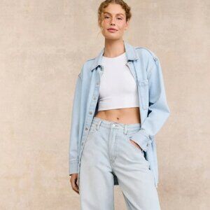 ÉTICA Denim Quinn Relaxed Barrel Leg Jeans Size 25 MSRP $228